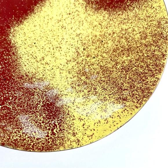 Vintage Enamelled Copper Trinket Dish - Picture 8 of 14